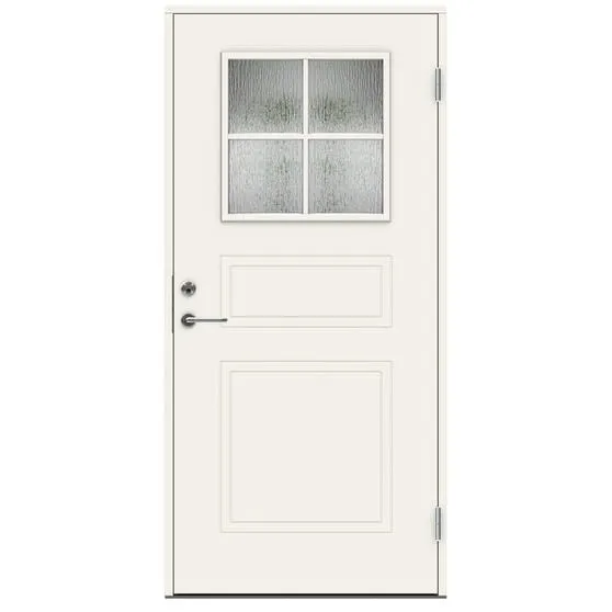 Ytterdørsett glass hvit - P-500 - Swedoor