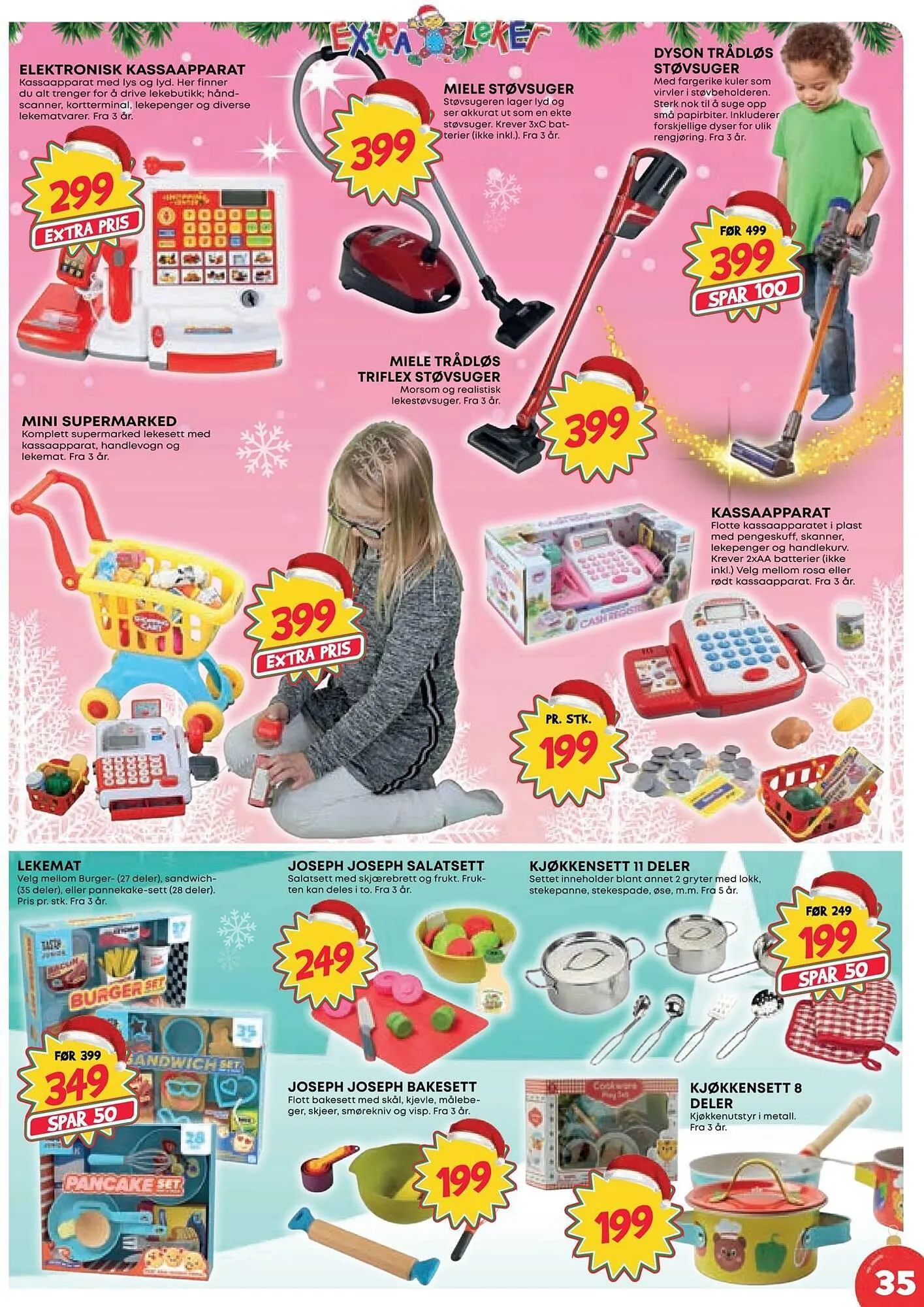 Extra Leker Kundeavis fra 14. november til 24. desember 2023 - kundeavisside 35