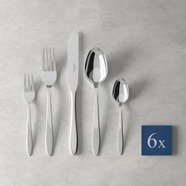 V&B Annalena table cutlery, 30 pieces, for 6 people
