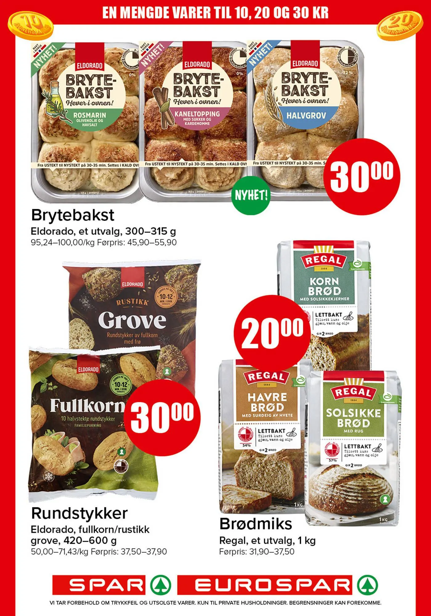 Eurospar kundeavis fra 16. mars til 22. mars 2026 - kundeavisside 9