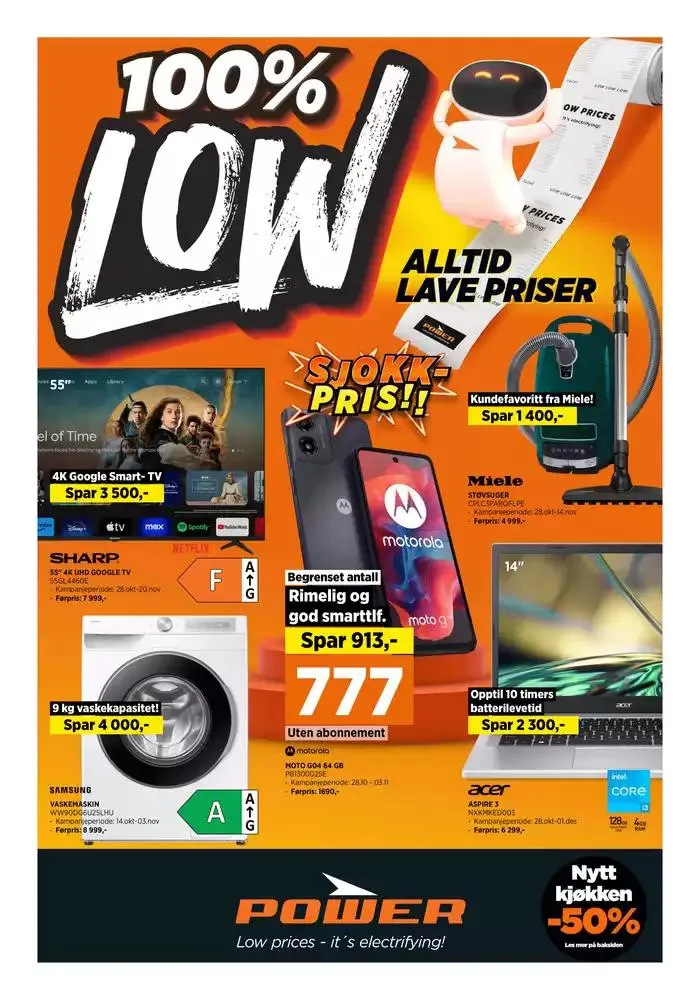 POWER Kundeavis fra 29. oktober til 12. november 2024 - kundeavisside 1