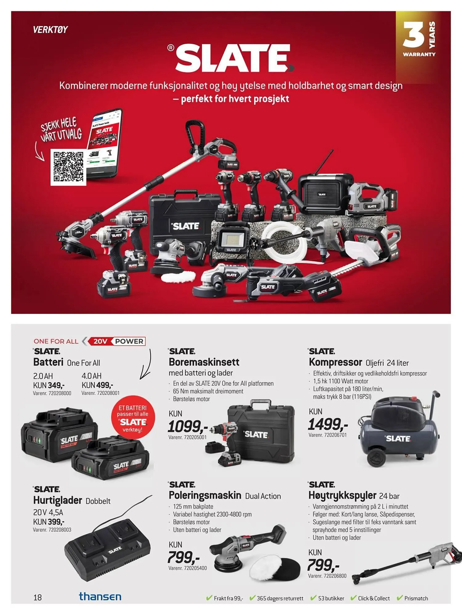 Thansen kundeavis fra 20. mars til 23. april 2026 - kundeavisside 18