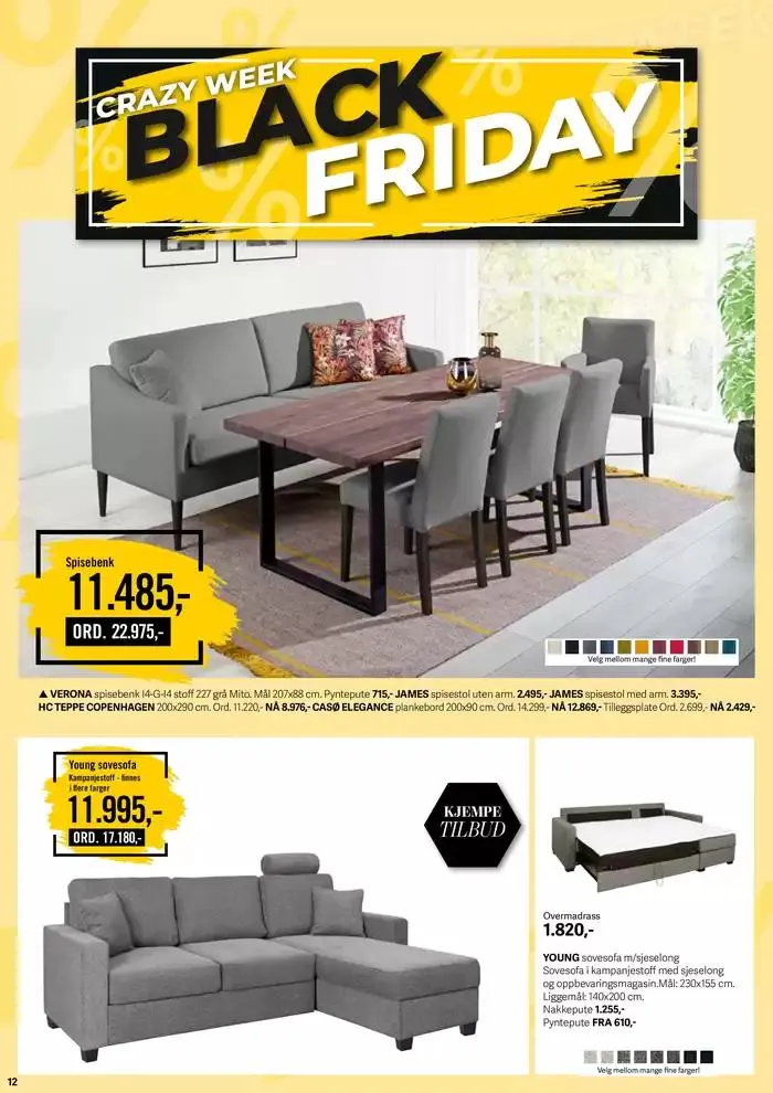 Black Friday fra 21. november til 3. desember 2024 - kundeavisside 12