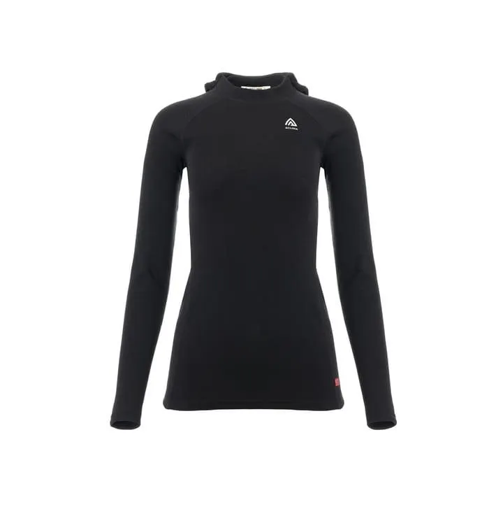 Aclima Warmwool Hoodsweater V2 W's Jet Black