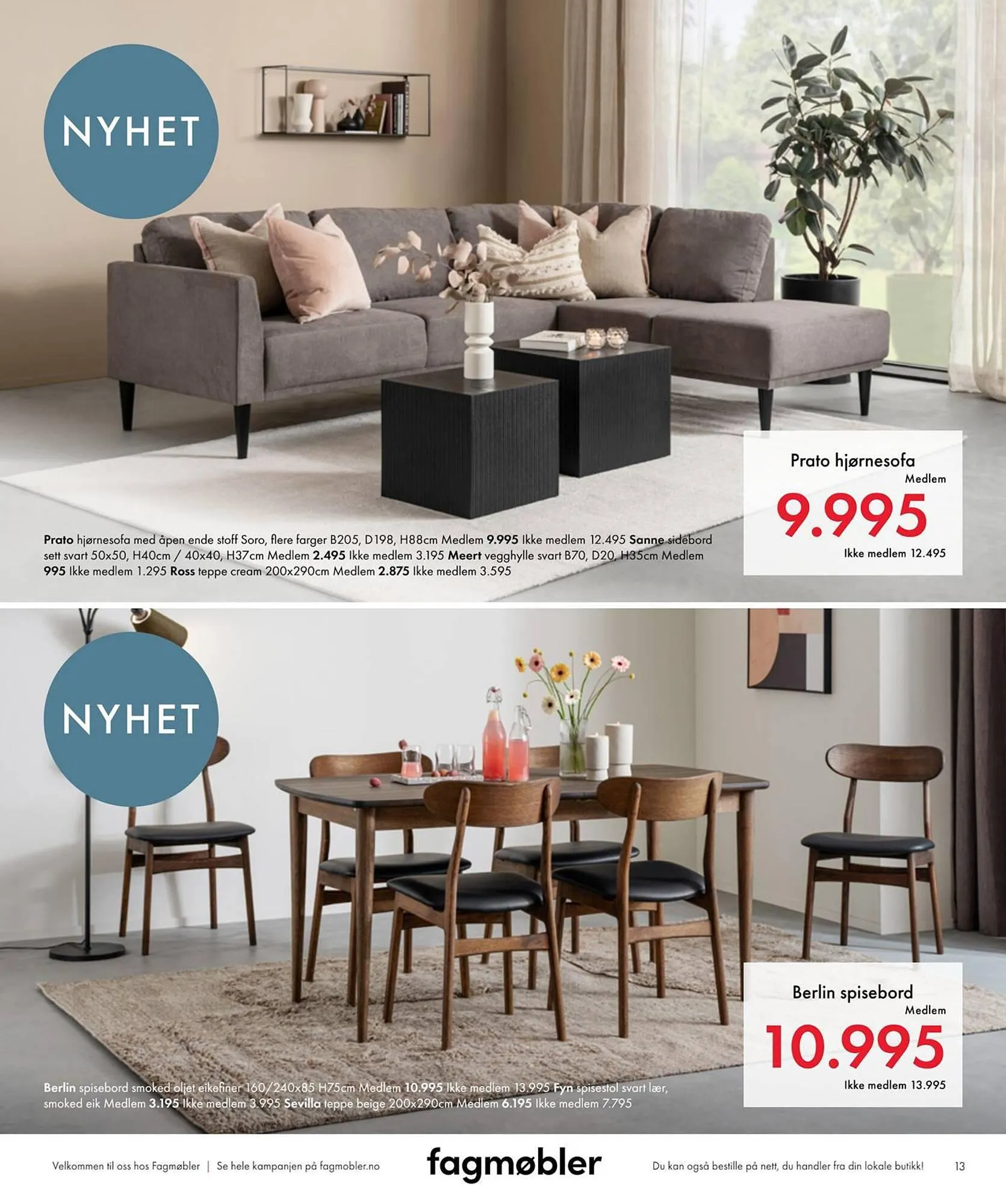 Fagmøbler Kundeavis fra 30. september til 31. oktober 2023 - kundeavisside 13