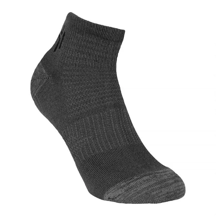 Asics 2ppk Cushion Run Quarter Sock Brilliant White/Asics Blue