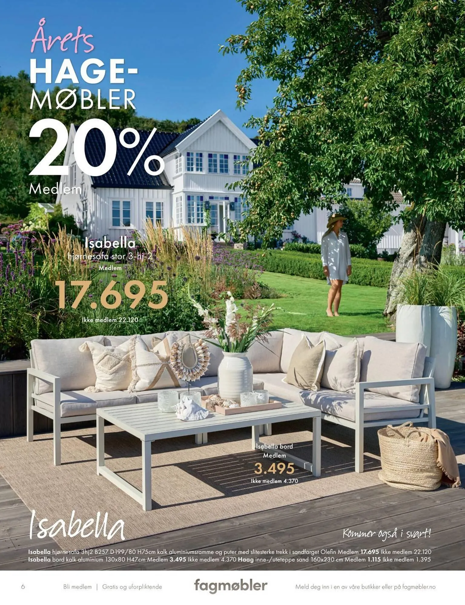 Fagmøbler Kundeavis fra 20. februar til 30. september 2025 - kundeavisside 6