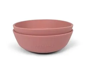 Filibabba Silicone bowl 2-pack - Rose