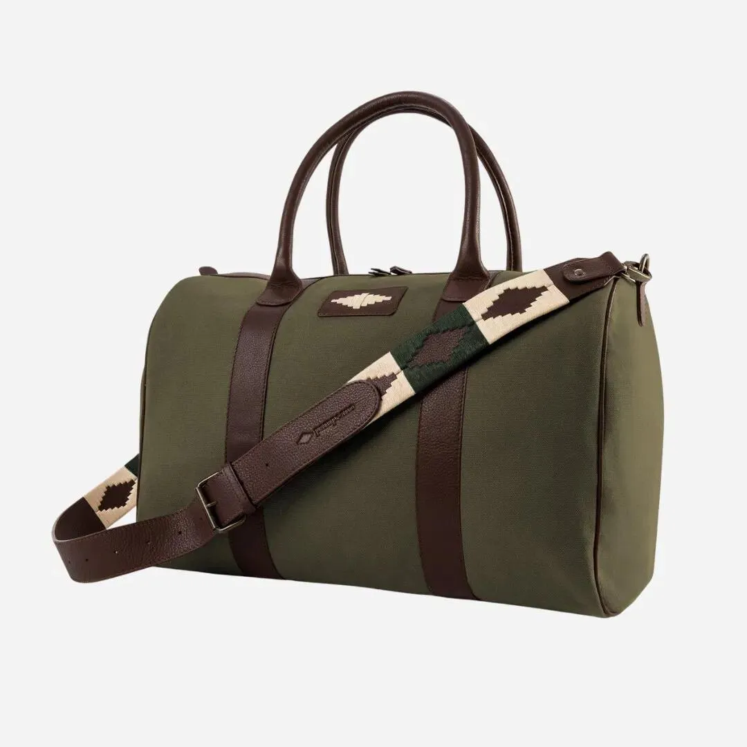 Varon Small Travel Bag - Forest Canvas