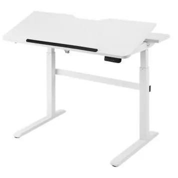 SKRIVEBORD DELTACO HEV OG SENKBART 120X74X76-126CM