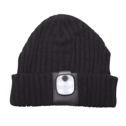 Lumus lue med LED-lys svart