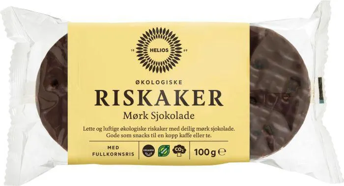 Helios Riskaker Mørk Sjokolade 100 g