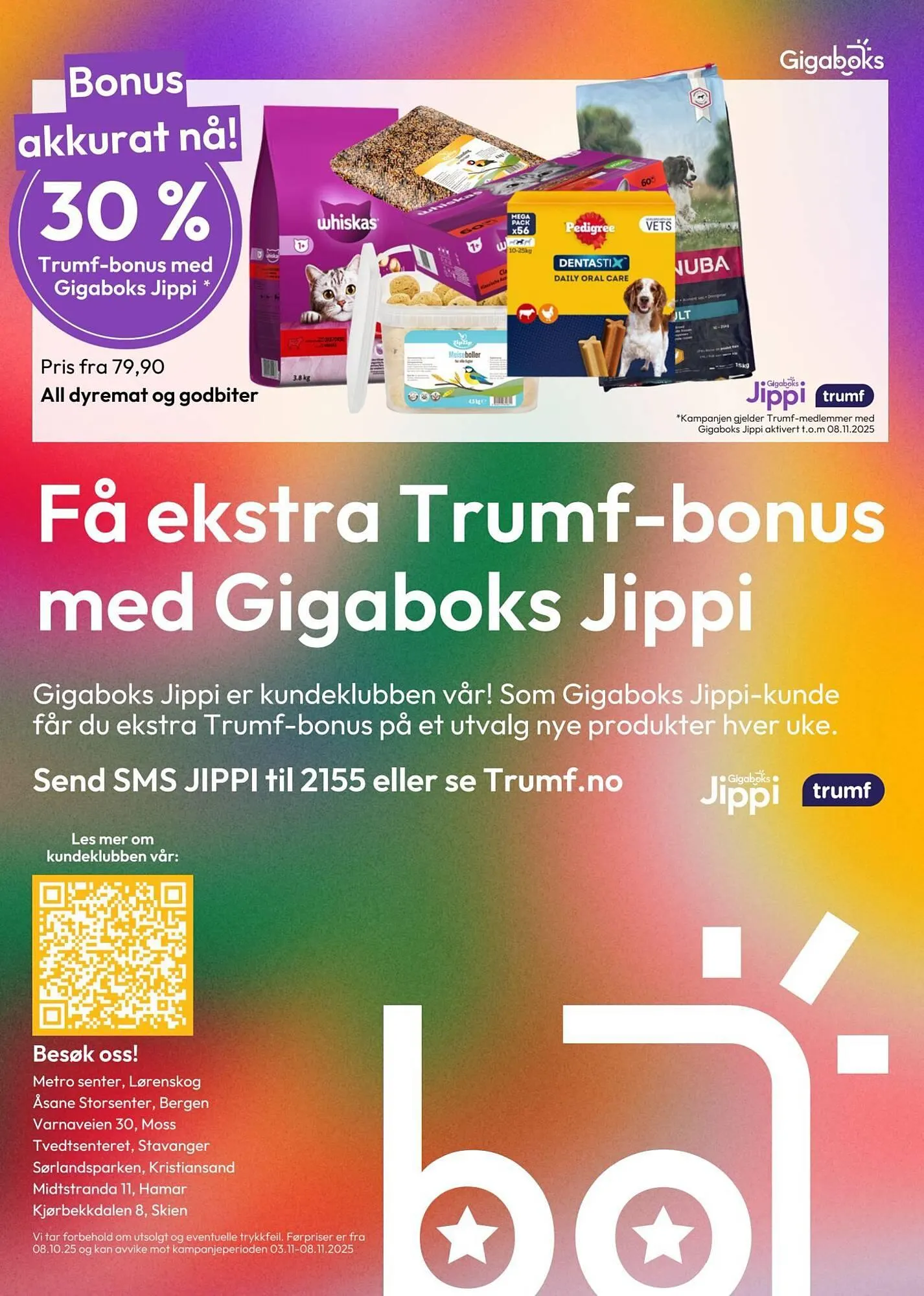 Gigaboks kundeavis fra 3. november til 8. november 2025 - kundeavisside 8