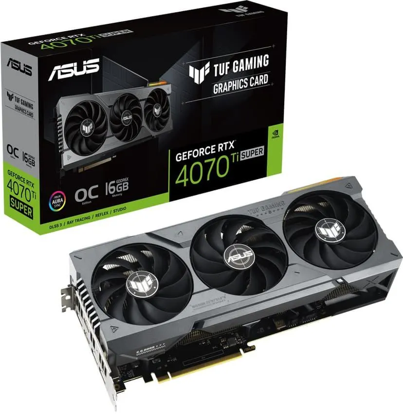 GeForce RTX 4070 TI Super OC TUF Gaming