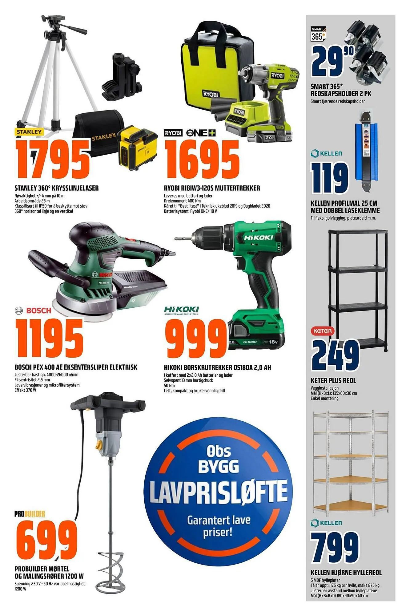 Obs Bygg Kundeavis fra 2. september til 16. september 2023 - kundeavisside 9