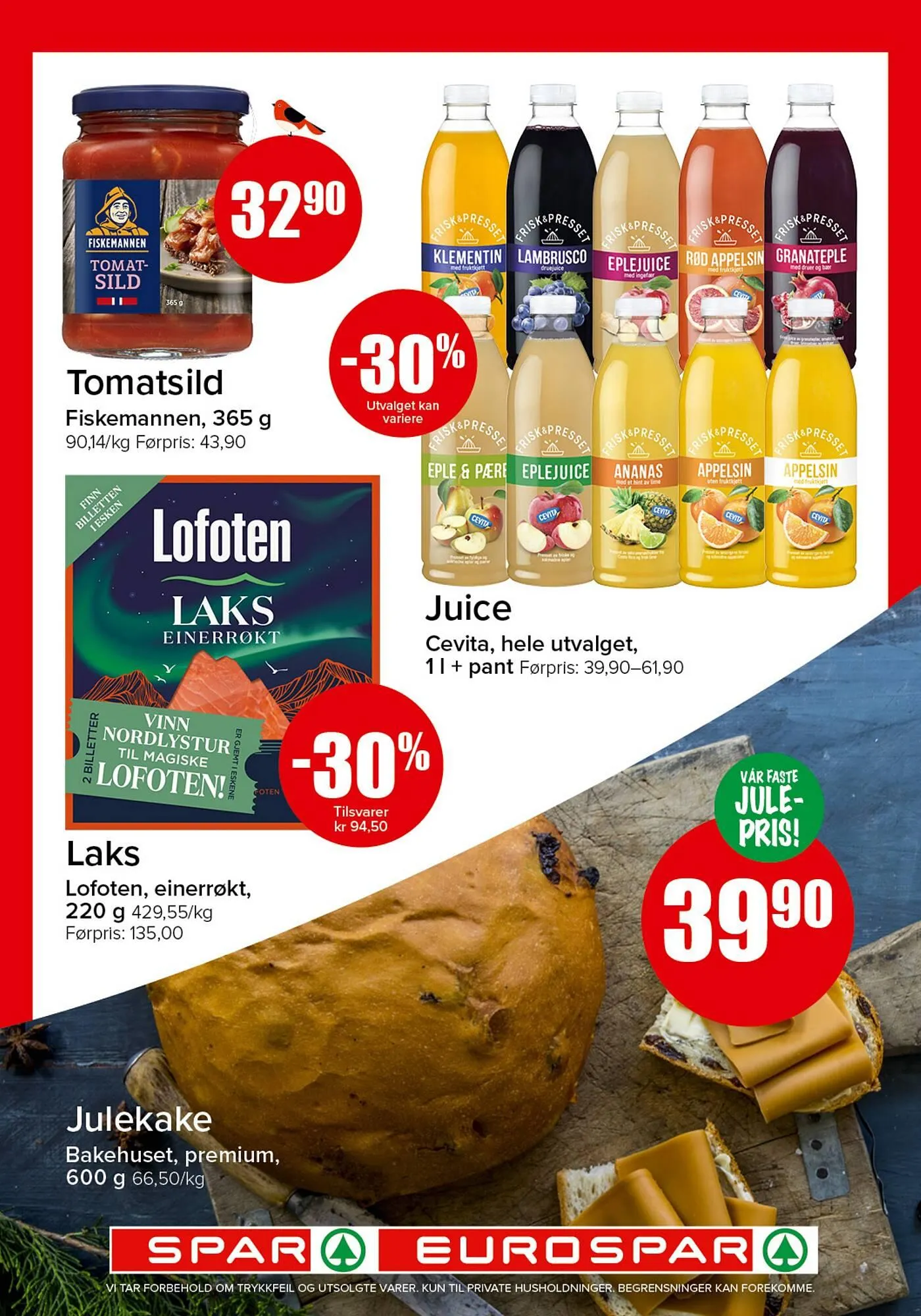 Eurospar kundeavis fra 22. desember til 28. desember 2025 - kundeavisside 11