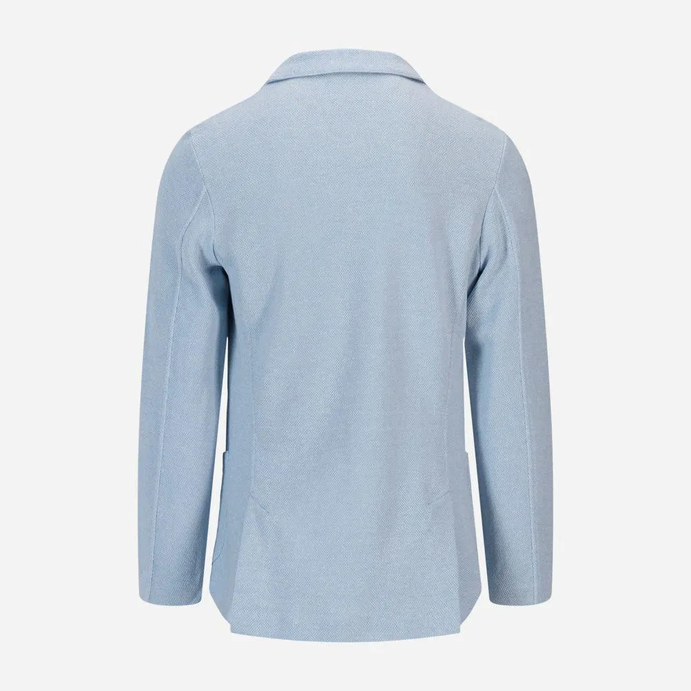 Blazer Jacket Cotton-Linen - Light Blue