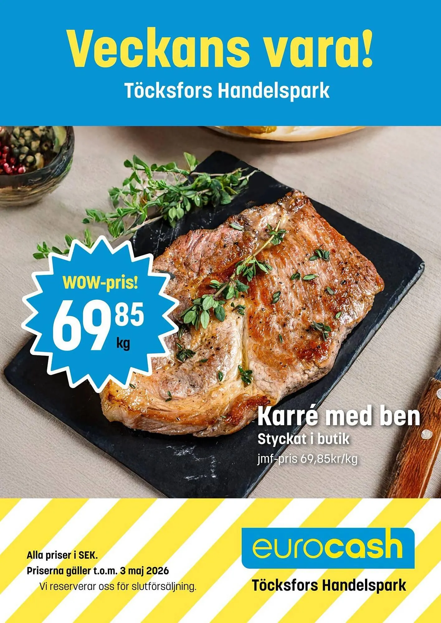 Eurocash kundeavis fra 20. april til 4. mai 2026 - kundeavisside 1