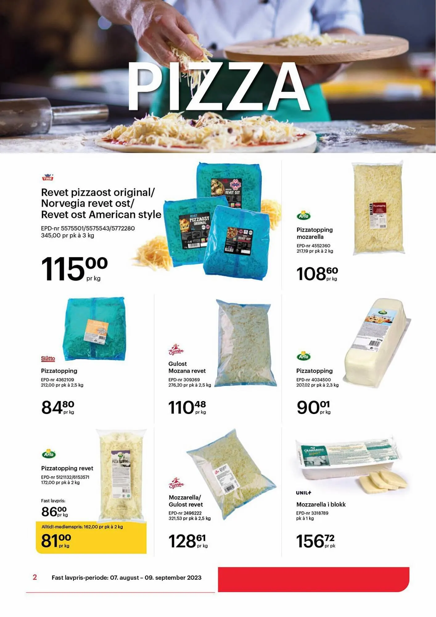 Storcash Kundeavis fra 7. august til 9. september 2023 - kundeavisside 2