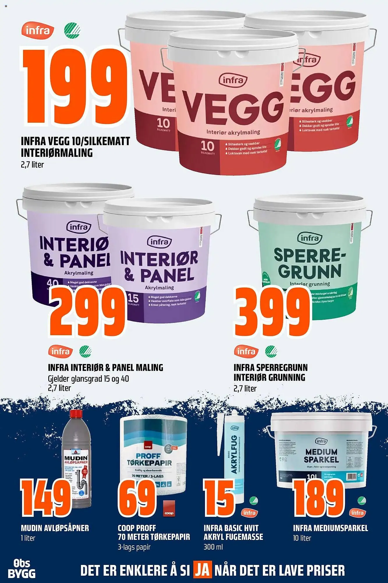 Obs Bygg kundeavis fra 26. oktober til 8. november 2025 - kundeavisside 3