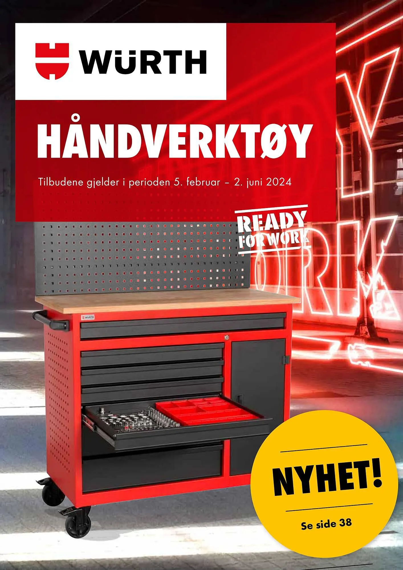 Würth Kundeavis fra 5. februar til 2. juni 2024 - kundeavisside