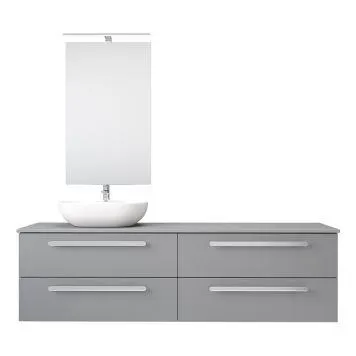 IQ SET 199,1CM, SET10 GRÅ MATT, KLASSISK