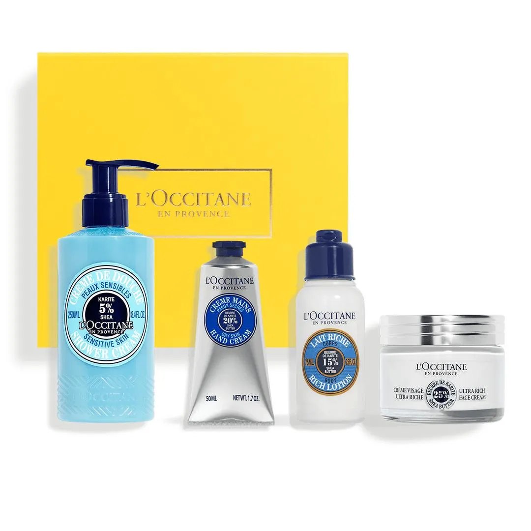 Shea Hand, Body & Face Routine