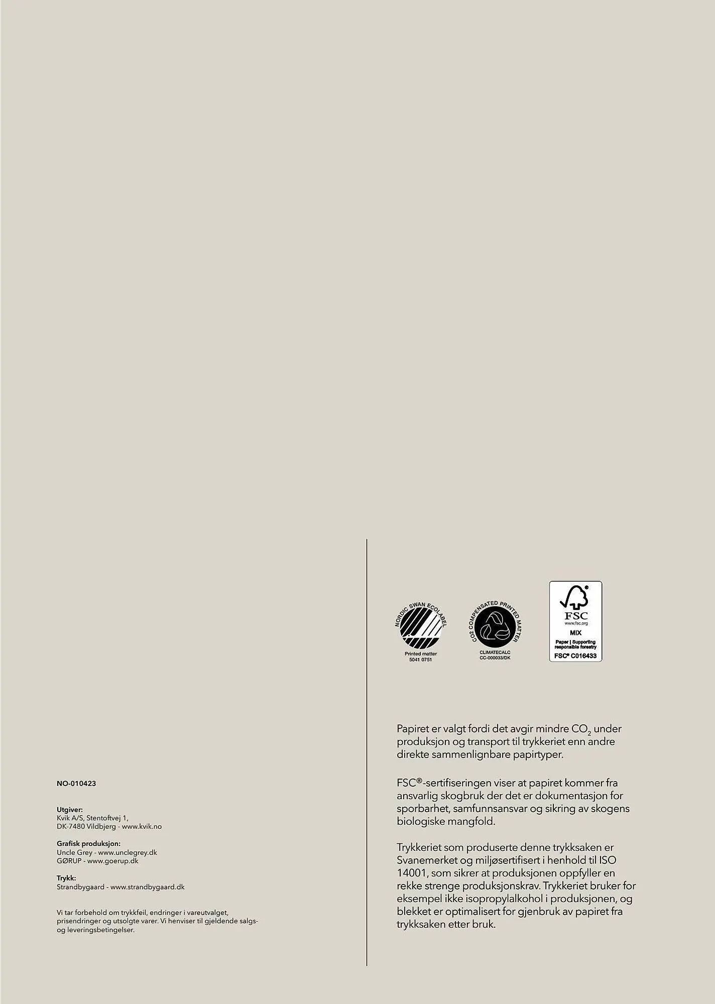 Kvik Kjøkken Kundeavis fra 2. oktober til 2. oktober 2023 - kundeavisside 151