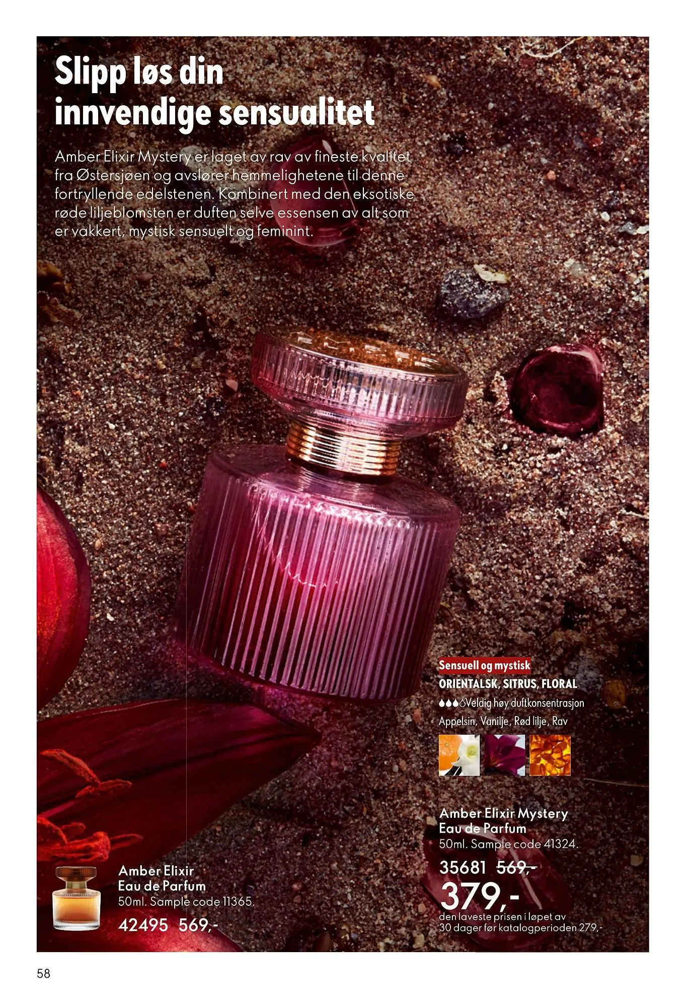 Oriflame katalog fra 29. oktober til 18. november 2025 - kundeavisside 58