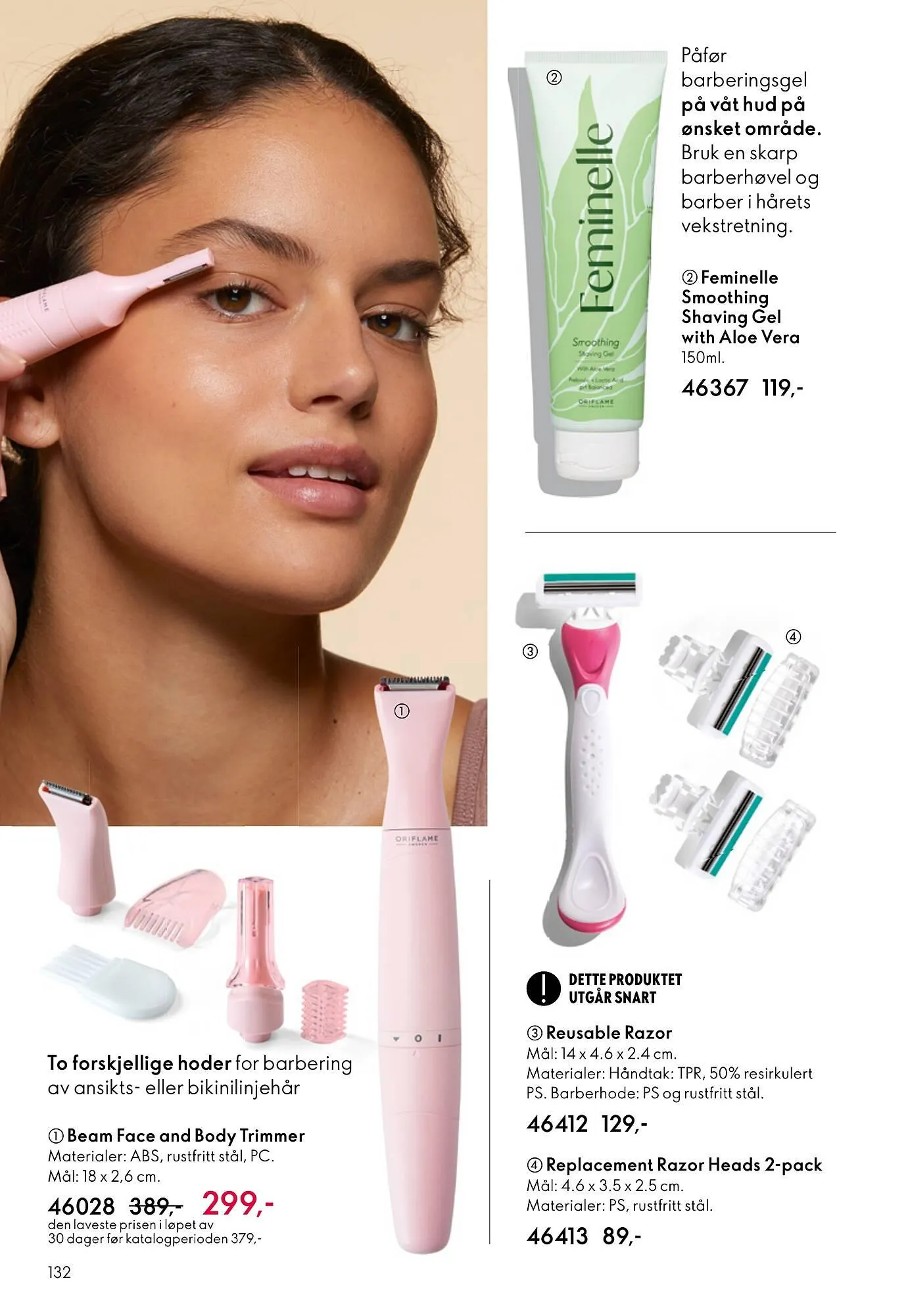 Oriflame katalog fra 1. april til 30. april 2026 - kundeavisside 132