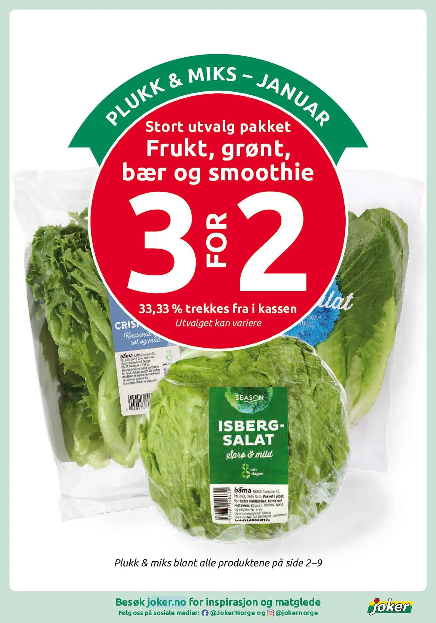 Joker kundeavis fra 5. januar til 17. januar 2026 - kundeavisside 6
