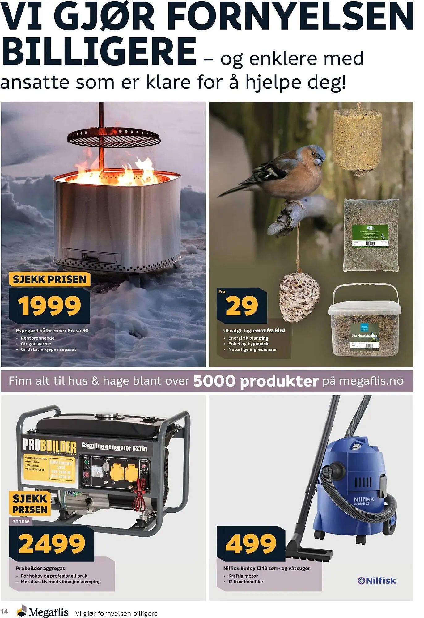 Megaflis kundeavis fra 12. februar til 1. mars 2026 - kundeavisside 14