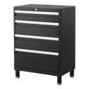 Verktøyskap 4 skuffer 61x87x41 cm