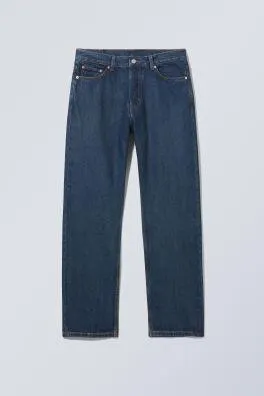 Space avslappet rett jeans