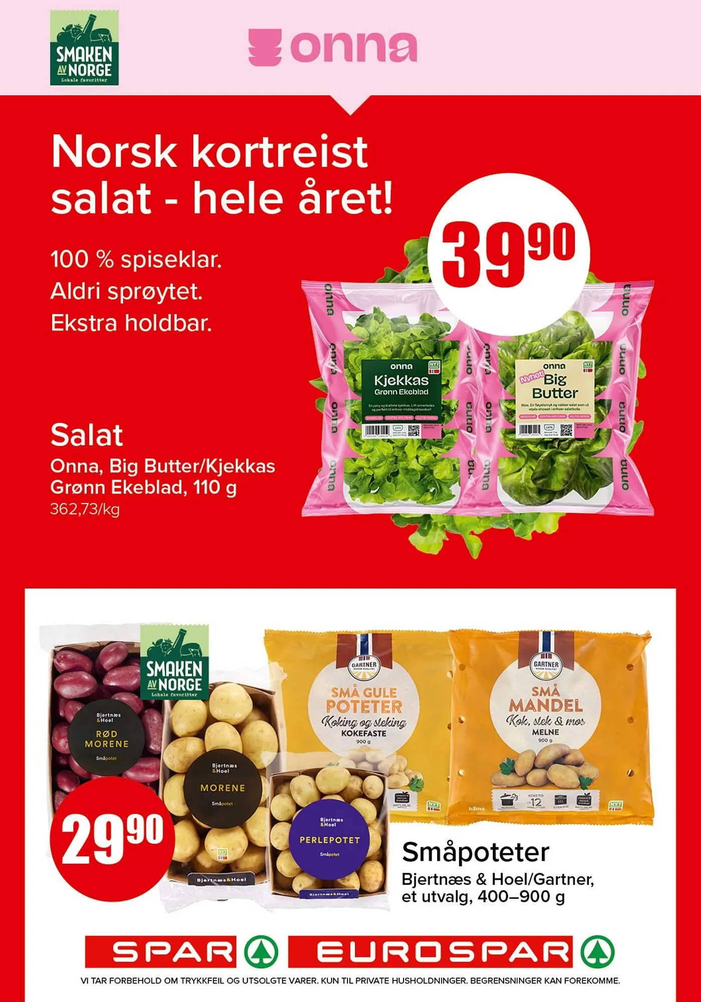 Spar fra 22. februar til 28. februar 2026 - kundeavisside 4