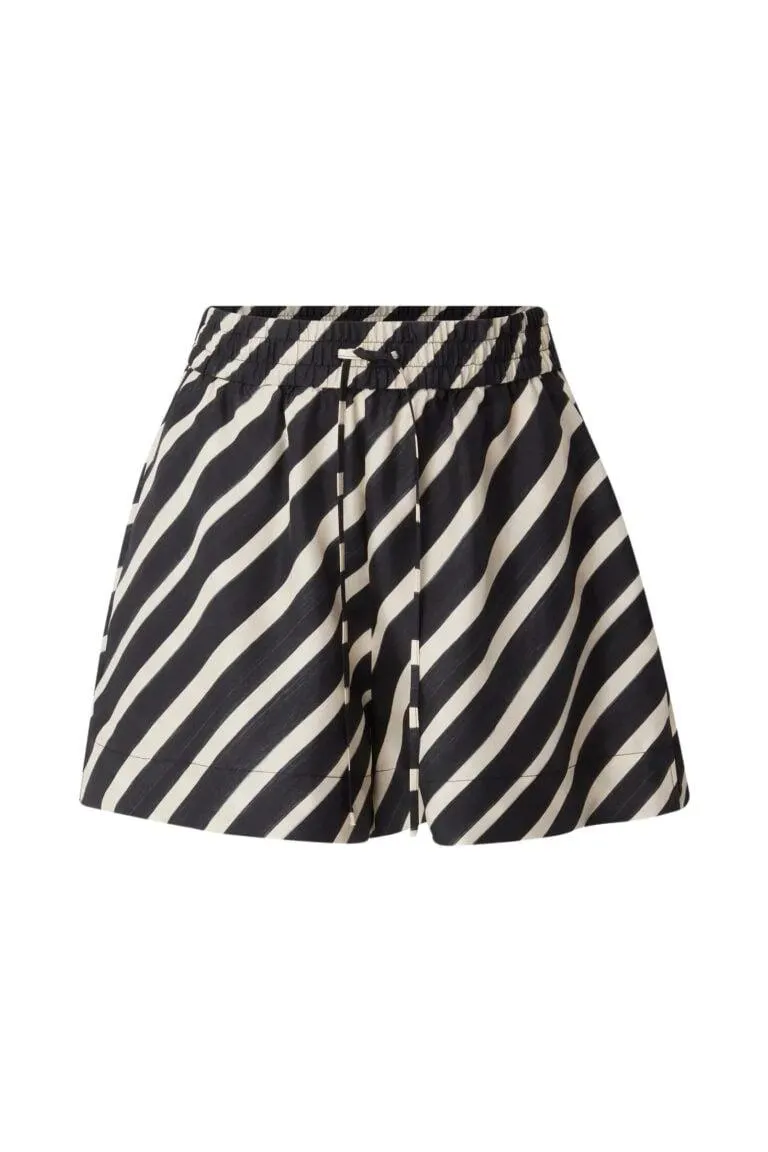 Striped Silk Shorts – Striper