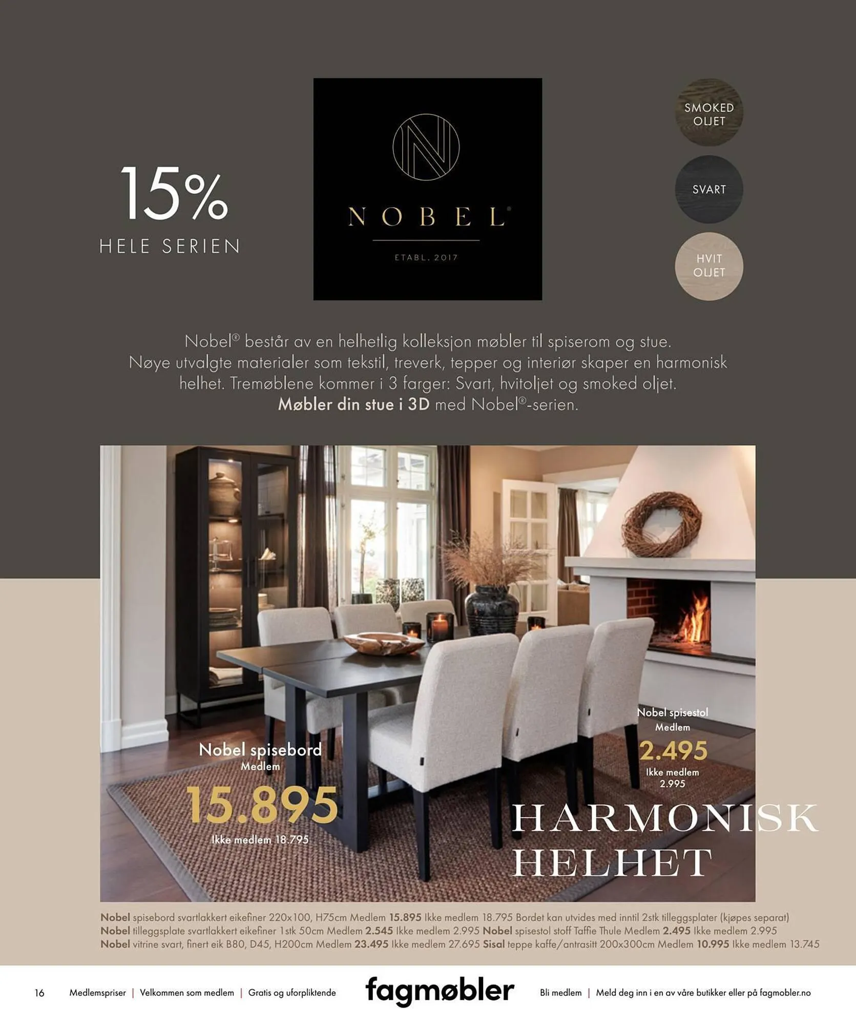 Fagmøbler Kundeavis fra 30. september til 31. oktober 2023 - kundeavisside 16