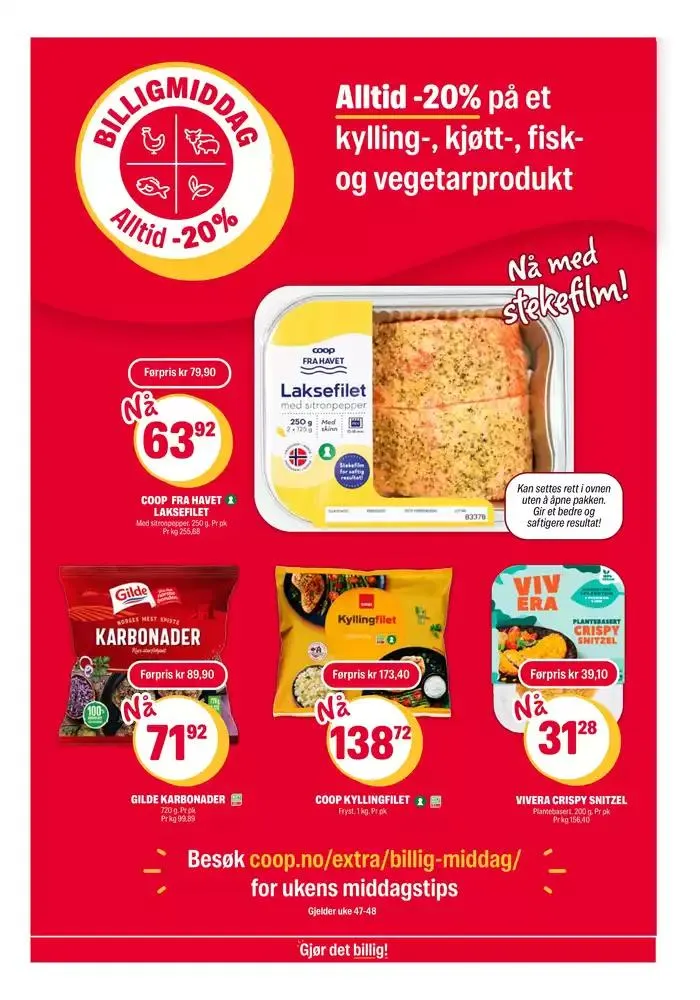 Coop Extra Kundeavis fra 18. november til 24. november 2024 - kundeavisside 11