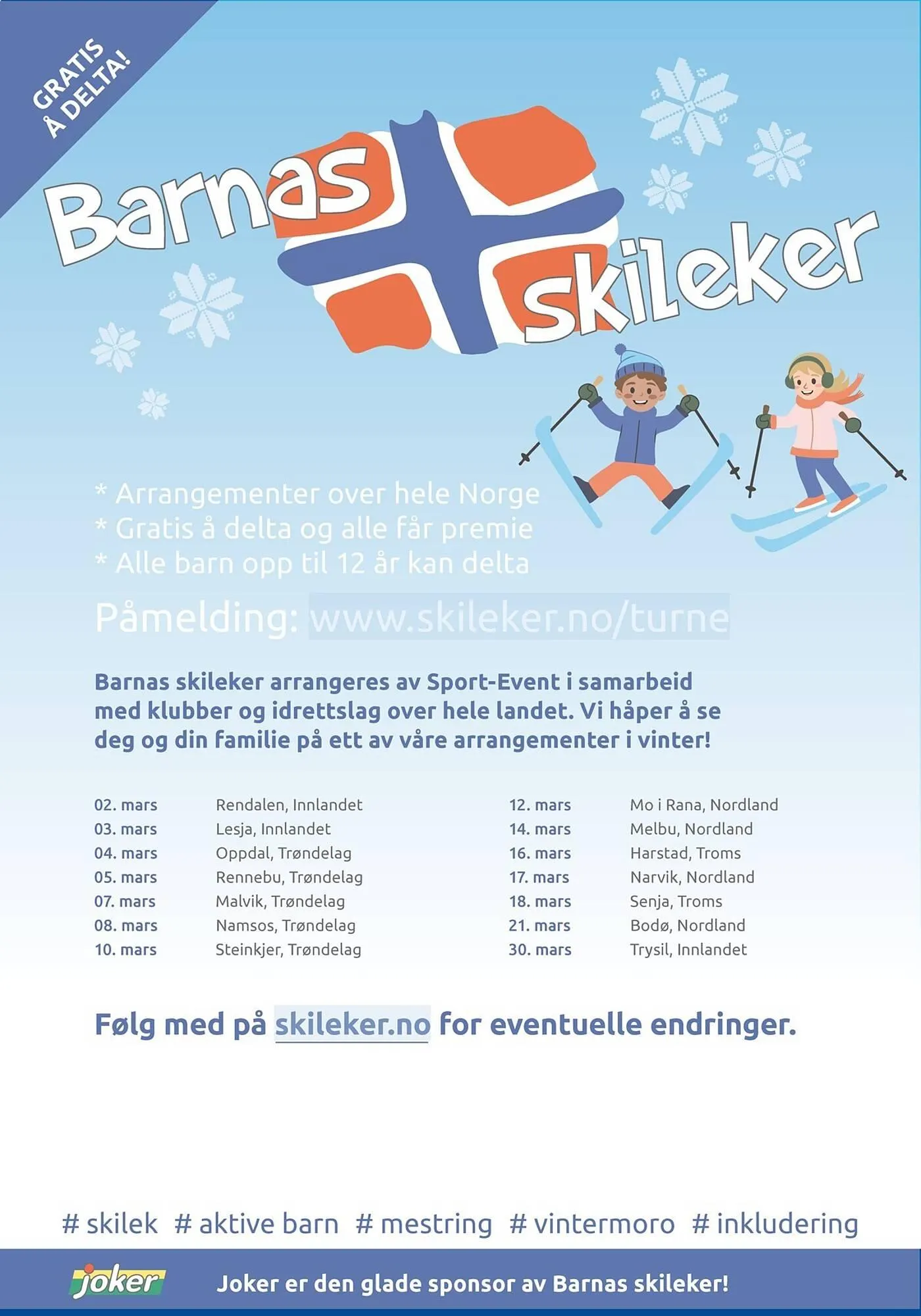 Joker kundeavis fra 3. mars til 7. mars 2026 - kundeavisside 22