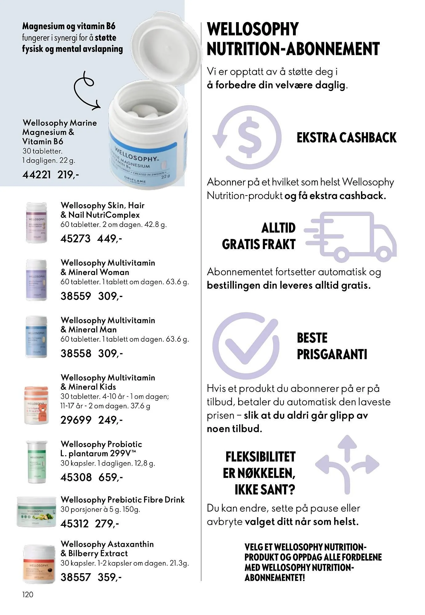 Oriflame katalog fra 11. mars til 31. mars 2026 - kundeavisside 120