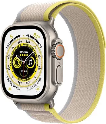Apple Watch Ultra med Trail Loop