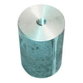 Feste for flaggstangkule 42 mm,eloksert alu