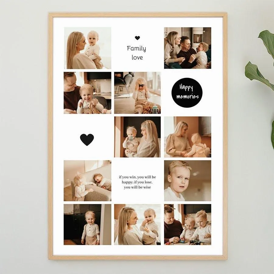 Bildecollage | Hjertelig