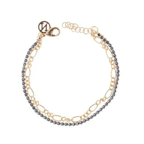 Amalfie 2 brace gold Denim