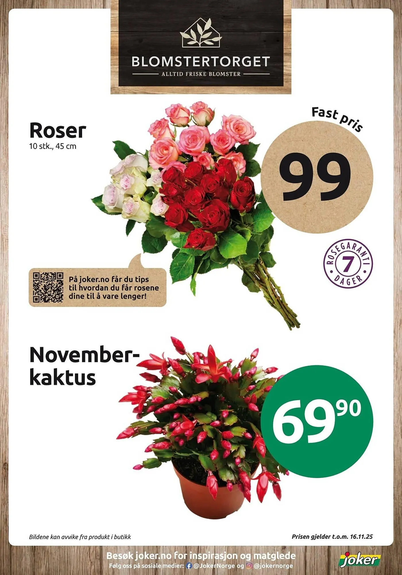 Joker kundeavis fra 11. november til 15. november 2025 - kundeavisside 21