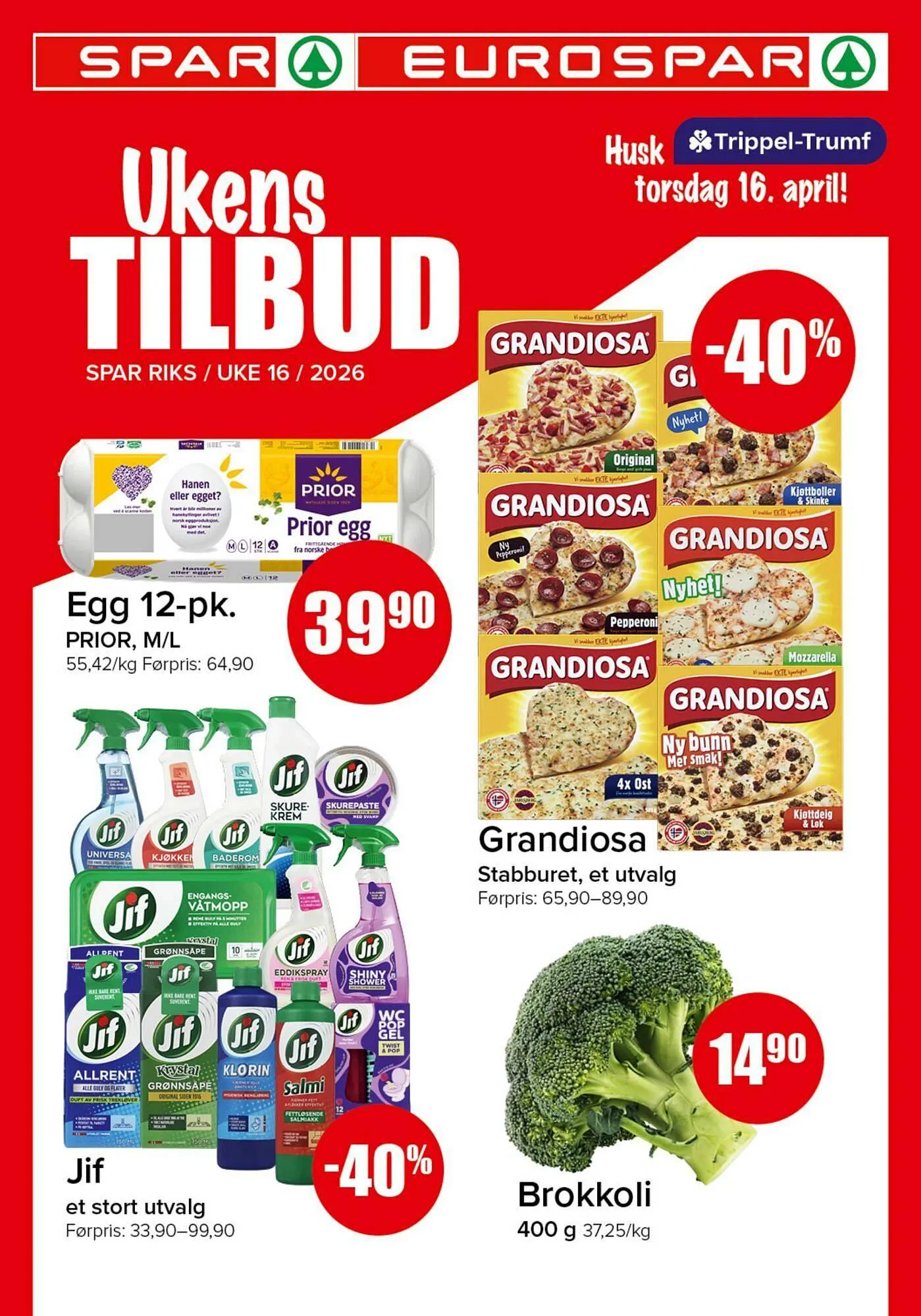 Spar kundeavis fra 13. april til 19. april 2026 - kundeavisside 1