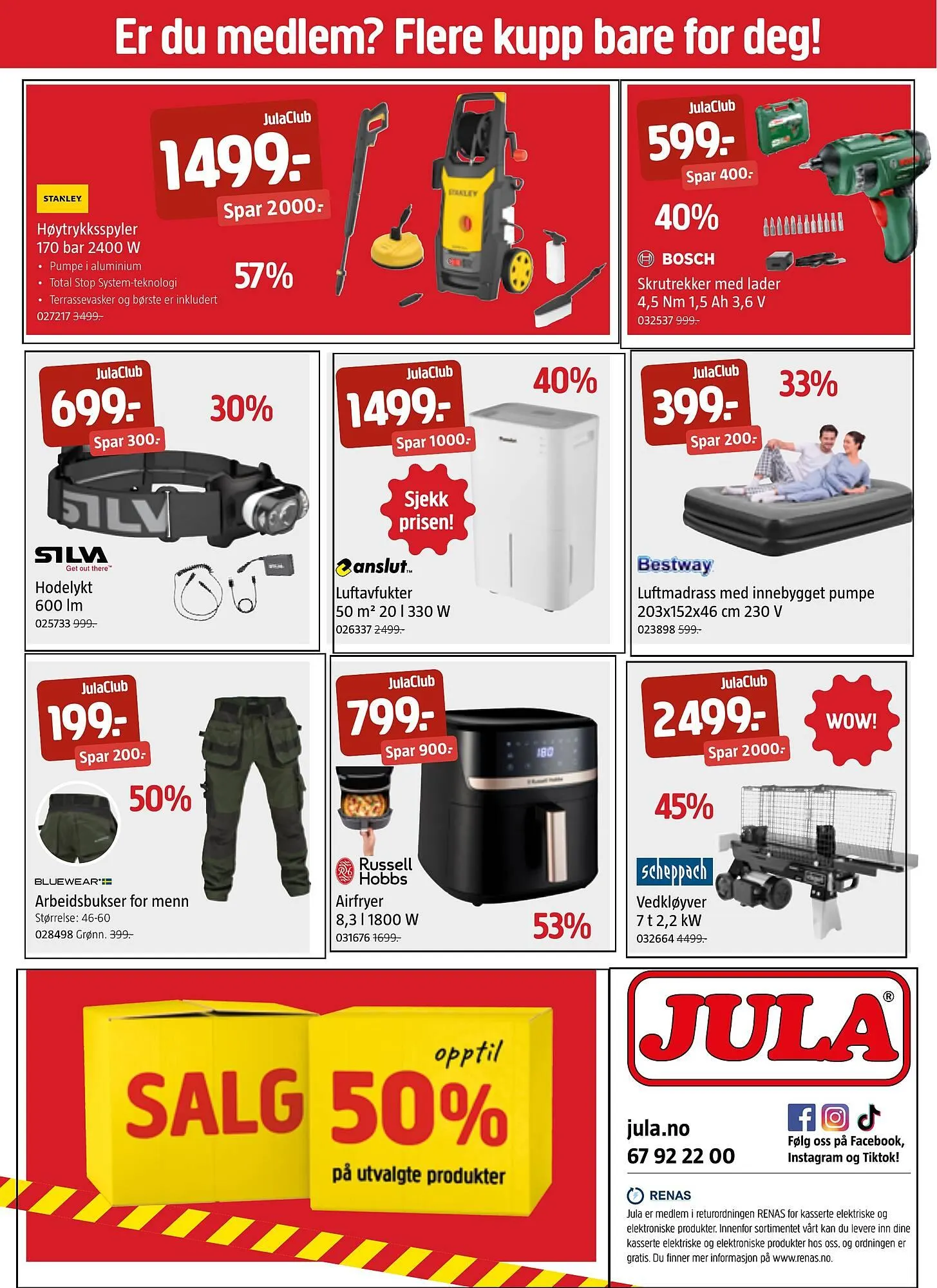 Jula kundeavis fra 29. januar til 25. februar 2026 - kundeavisside 8