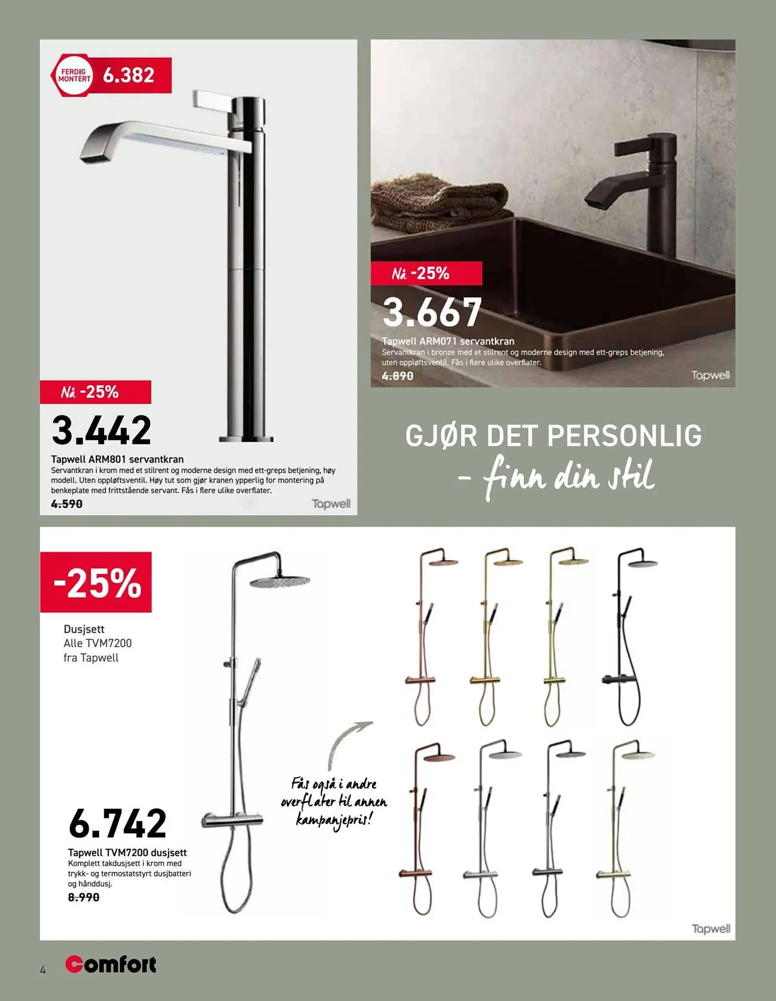 Comfort kundeavis fra 29. oktober til 16. november 2025 - kundeavisside 4