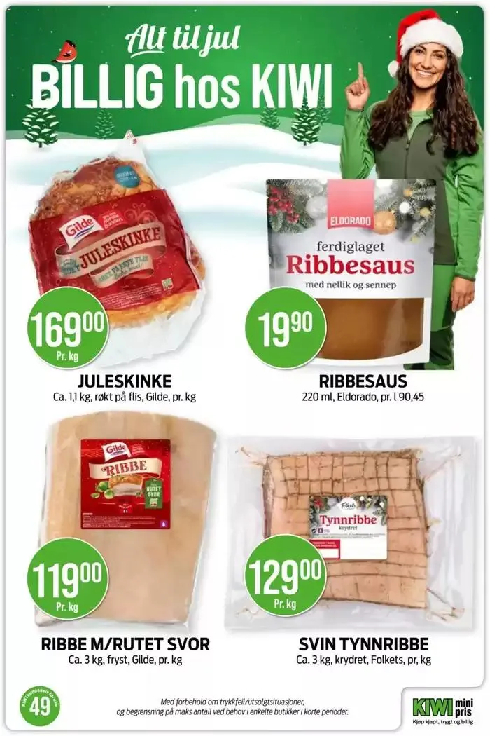 Kiwi Kundeavis fra 2. desember til 8. desember 2024 - kundeavisside 4