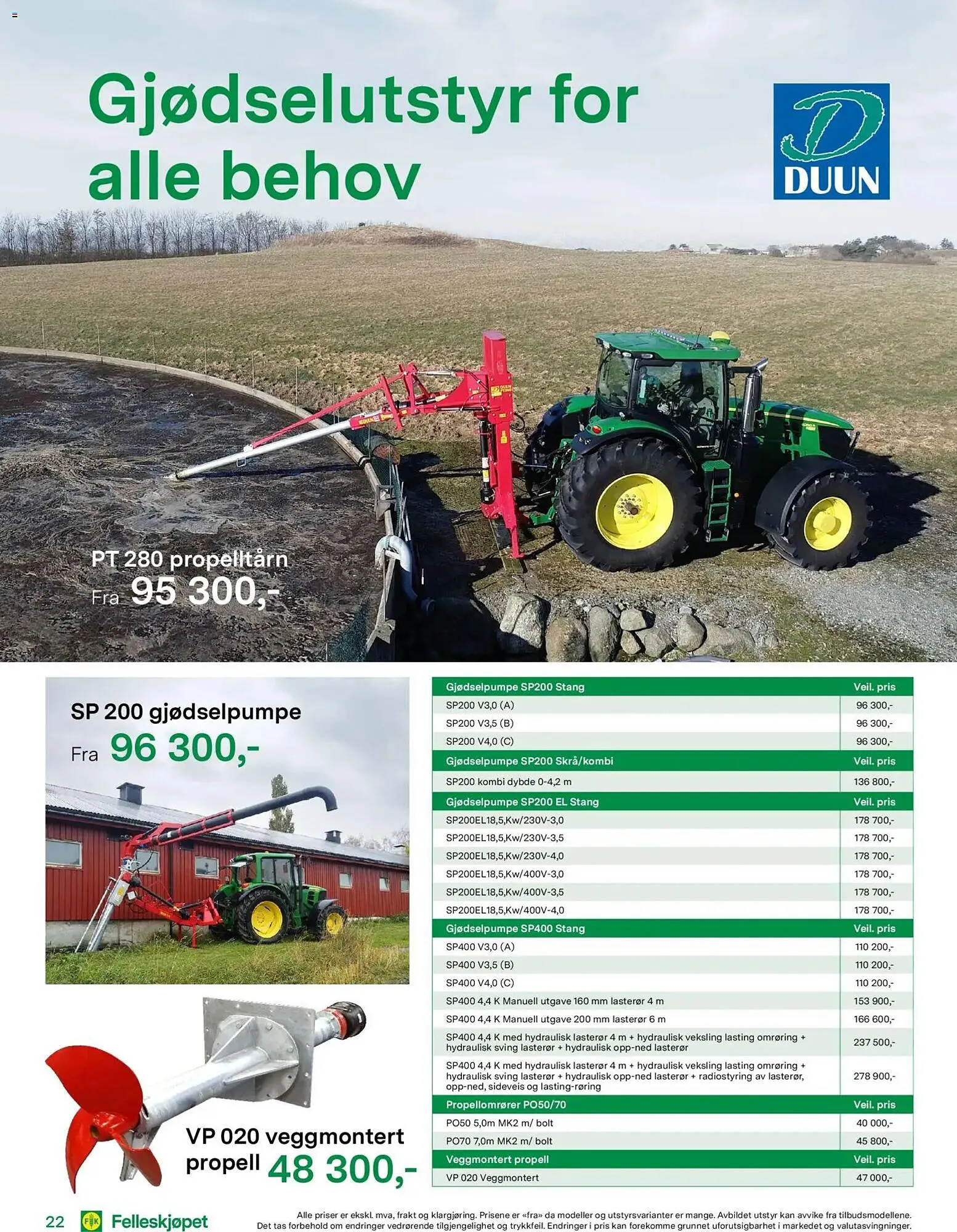 Felleskjøpet kundeavis fra 15. april til 3. januar 2027 - kundeavisside 22